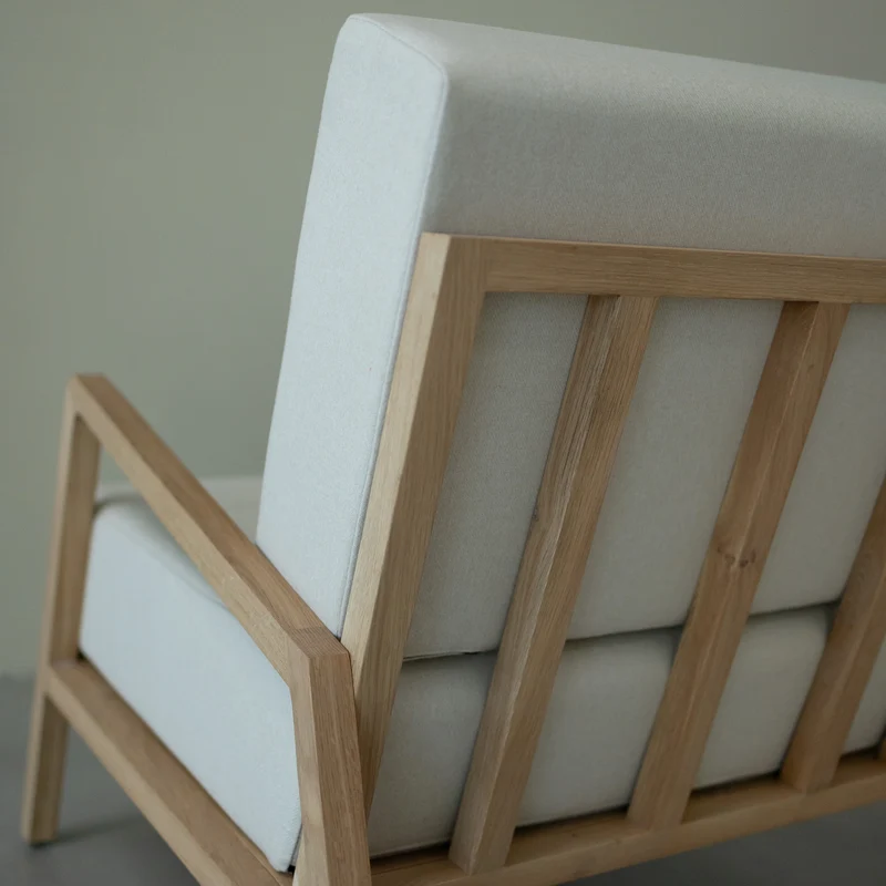 Fauteuil en bois massif SWEDEN | NordicStory