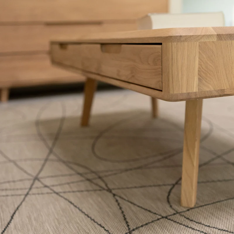Table basse en bois massif SWEDEN | NordicStory