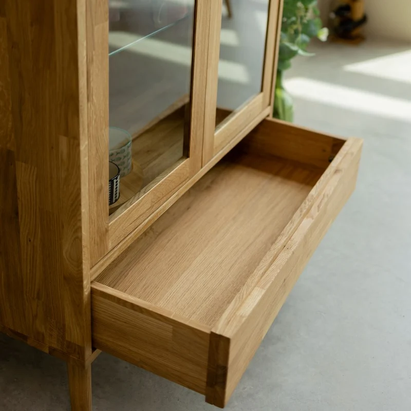 Vitrine en chêne MALMO | NordicStory