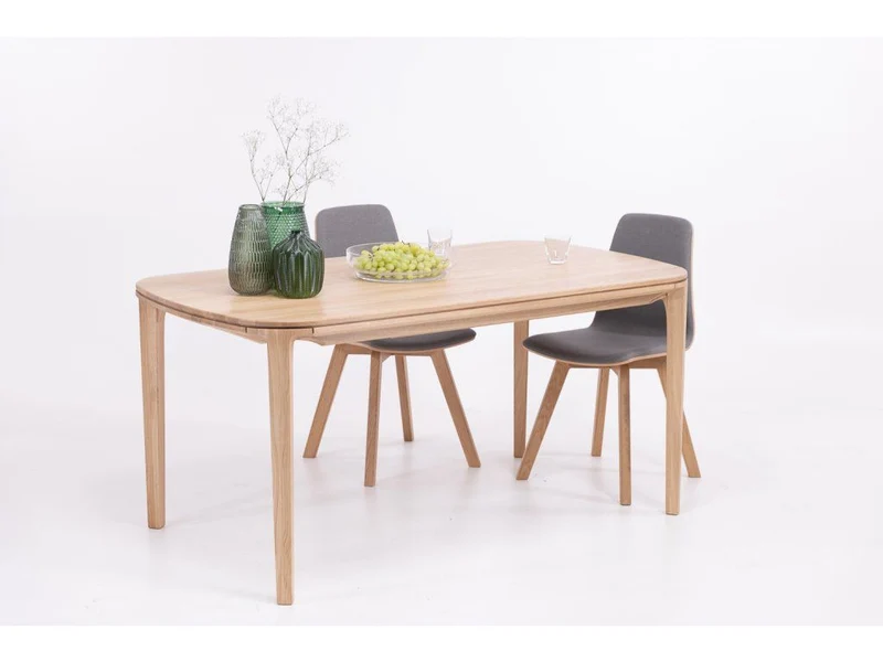 Table de salle à manger extensible en chêne massif IKONA | VESKOR