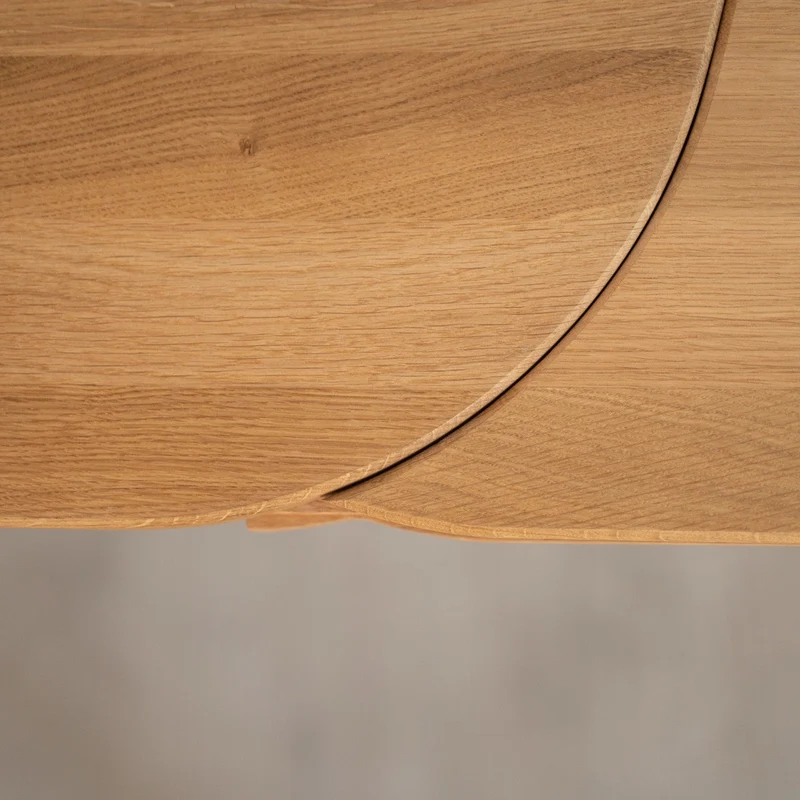 Table de salle à manger extensible en chêne massif IKONA | VESKOR