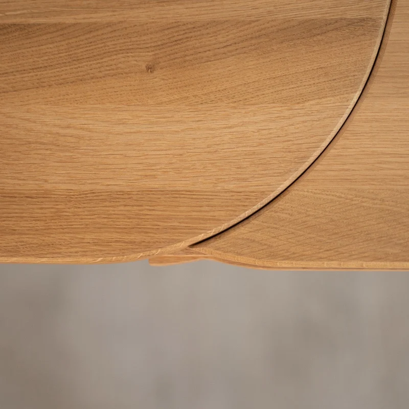 Table de salle à manger extensible en chêne massif IKONA | VESKOR