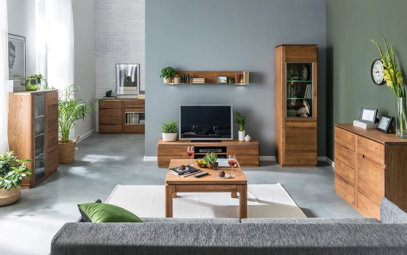 Vitrine en chêne MONTENEGRO 15 | LoftStory