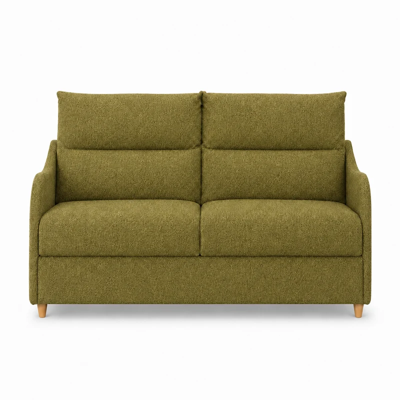 Canapé convertible express 140 cm vert | Myrtille