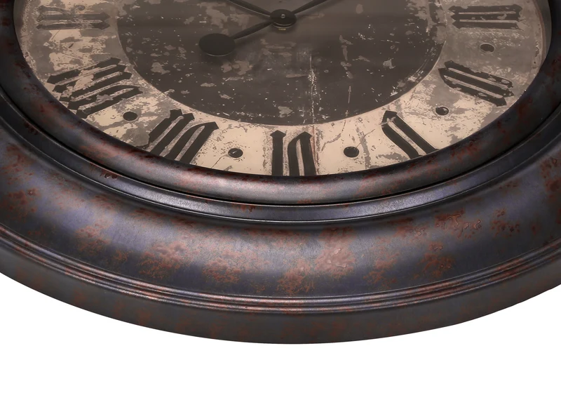 RUSTIQUE NOIR™ WALL CLOCK – I 9027
