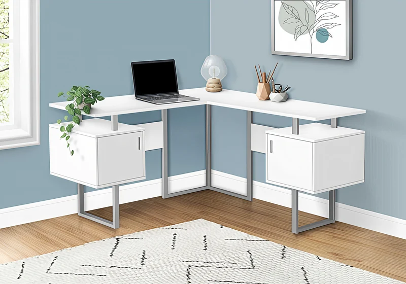 ALVAREX™ – REVERSIBLE L-SHAPED EXECUTIVE OFFICE DESK – I 7695