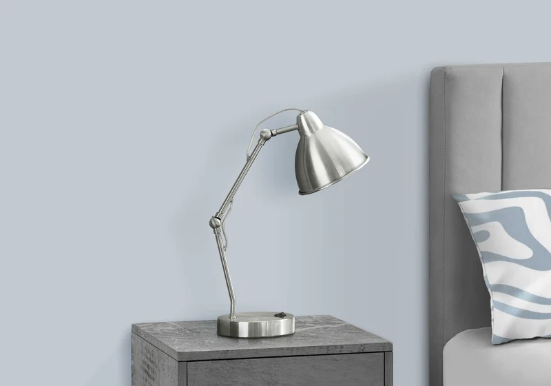 ARGENT FLEX™ – ADJUSTABLE USB TASK TABLE LAMP – I 9659