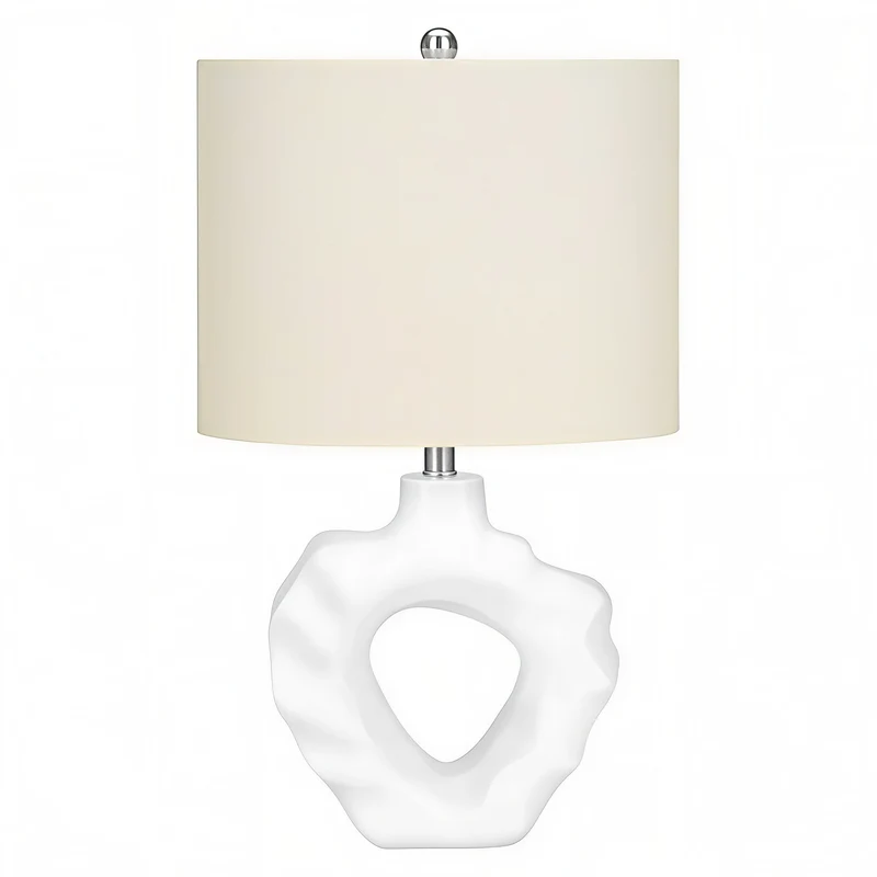 AURELION IVORY™ – SCULPTURAL MODERN TABLE LAMP – I 9727