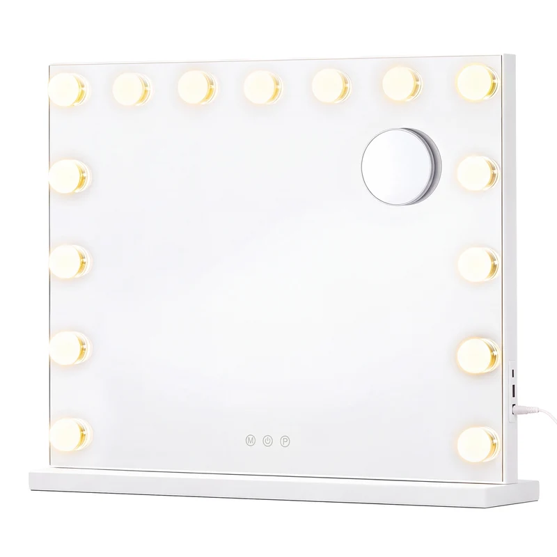 Miroir de maquillage lumineux