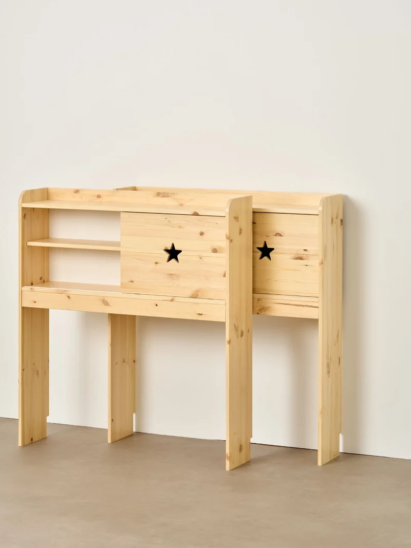 Armoire de rangement enfant avec porte étoile