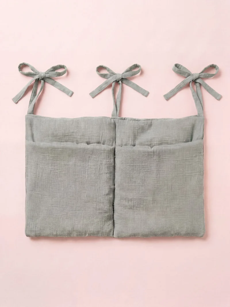 Pochette de lit en mousseline de coton