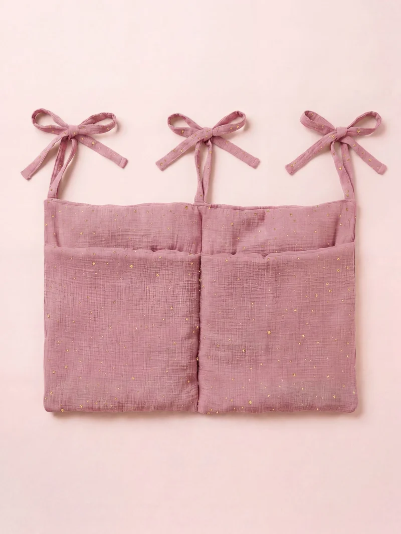 Pochette de lit en mousseline de coton