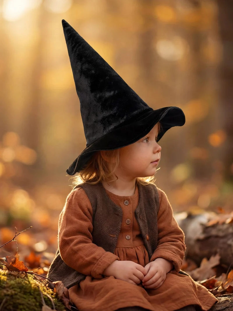 Chapeau de magicien pointu