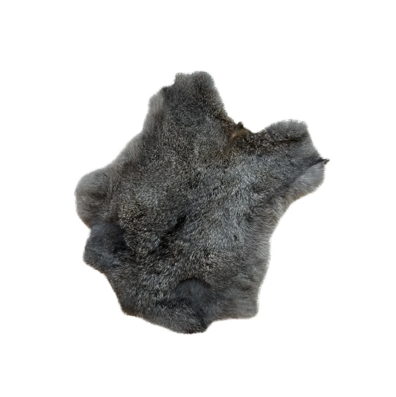 Peau de lapin marron