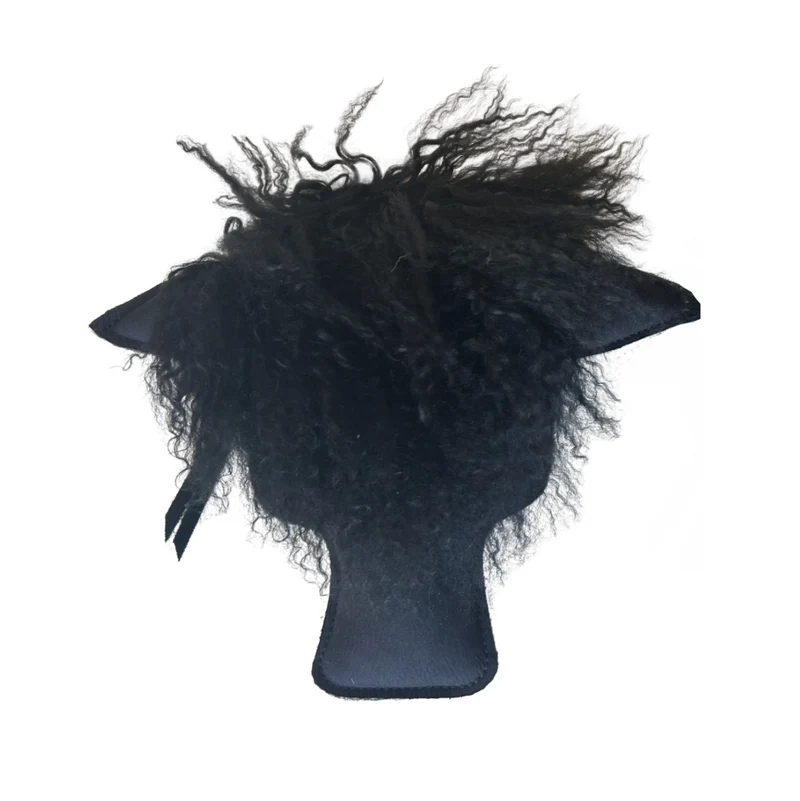 Trophé Bestiole Tête de Yak taille M noir
