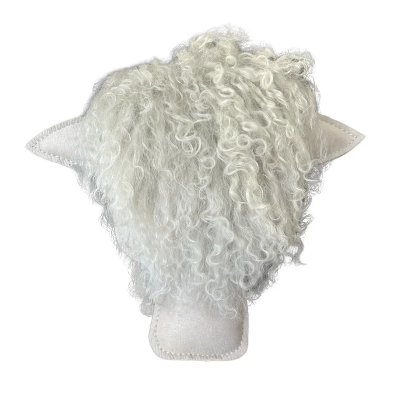 Trophé Bestiole Tête de Yak taille S crème