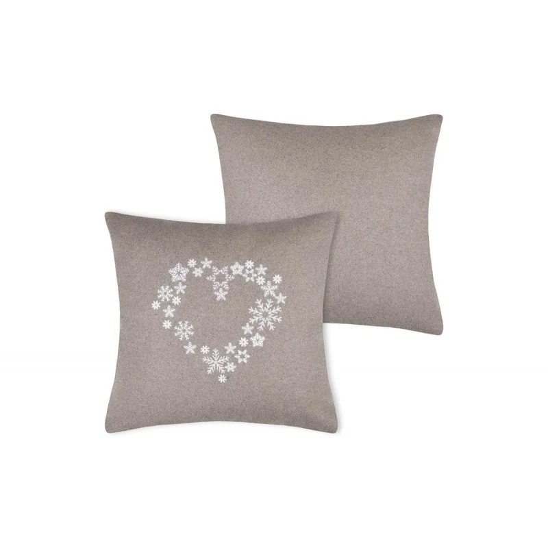 Coussin Arly Taupe 40x40cm