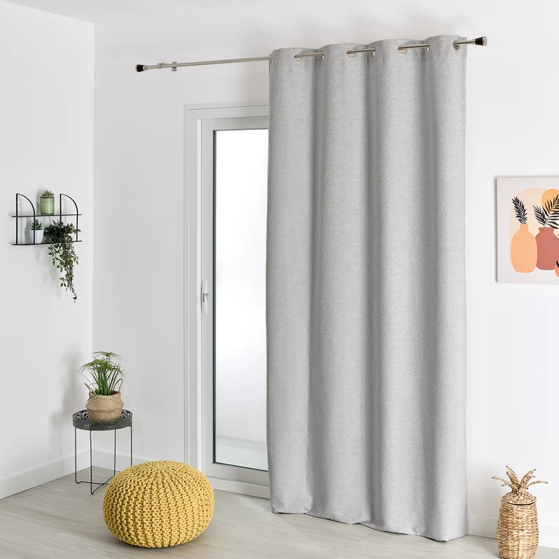 Rideau HIGHLAND Gris 140x260cm