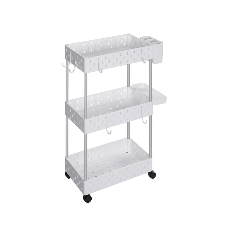 Chariot ３ niveaux blanc