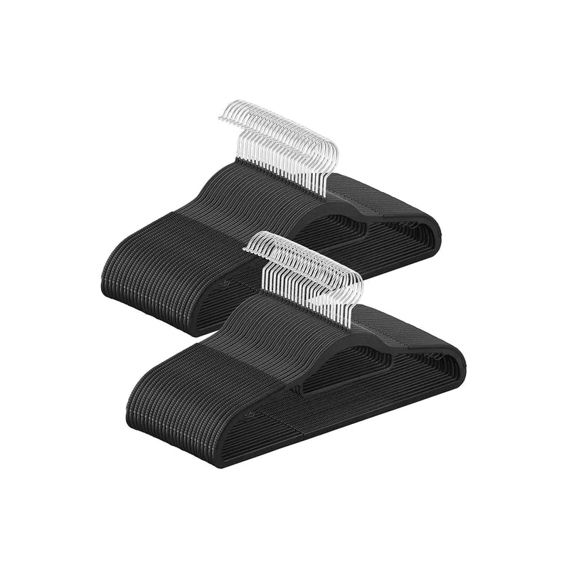 Cintres en plastique antiglisse
