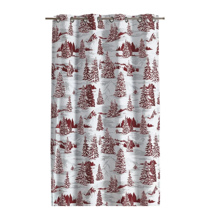 Rideau Neve Bordeaux 140x260