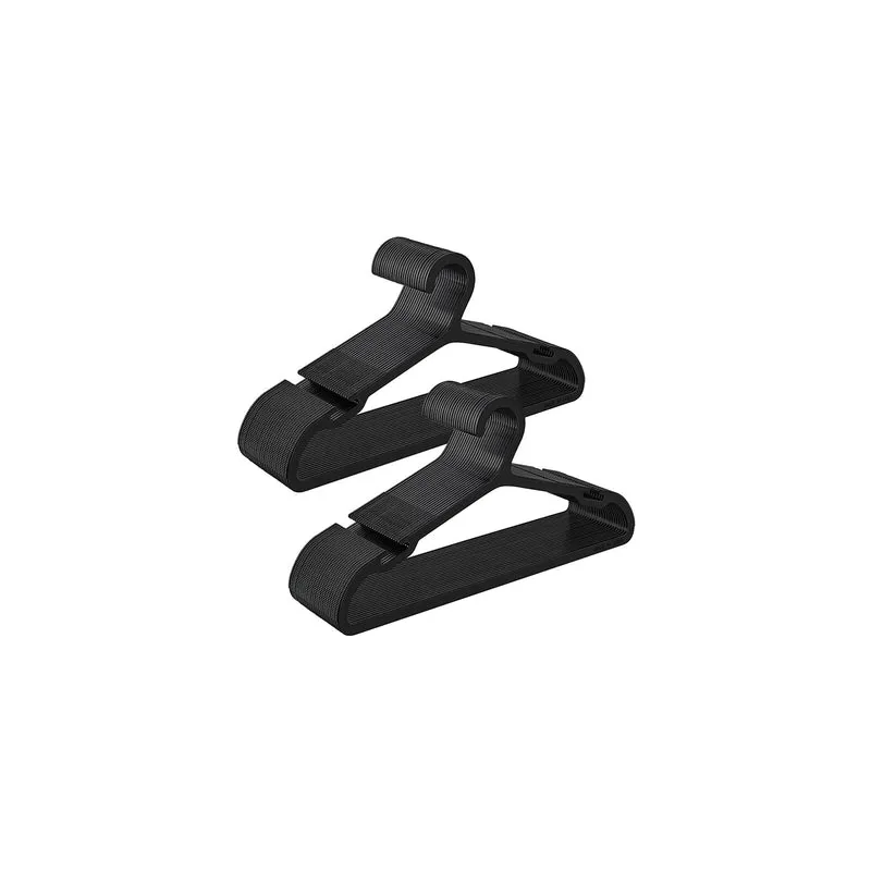 Lot de 50 cintres en plastique 41,7 cm pour placard