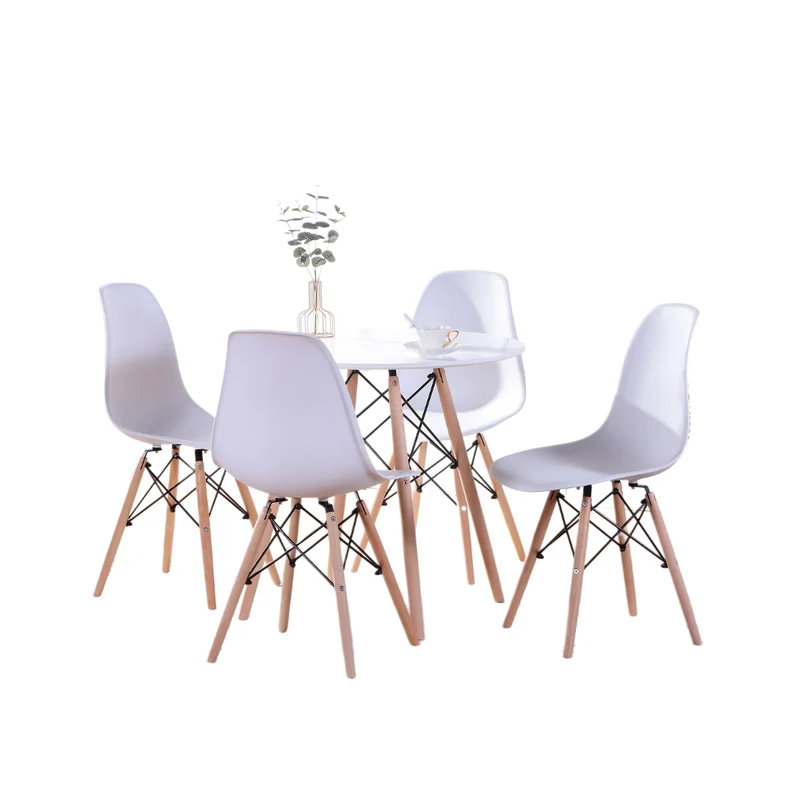 Modern Eiffel Round Dining Set – Model T-1405