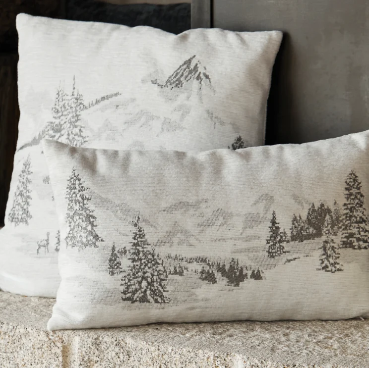 Coussin Neve Bordeaux