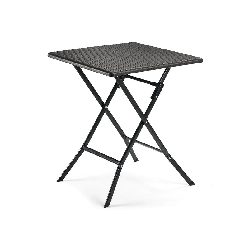 Table pliante marron