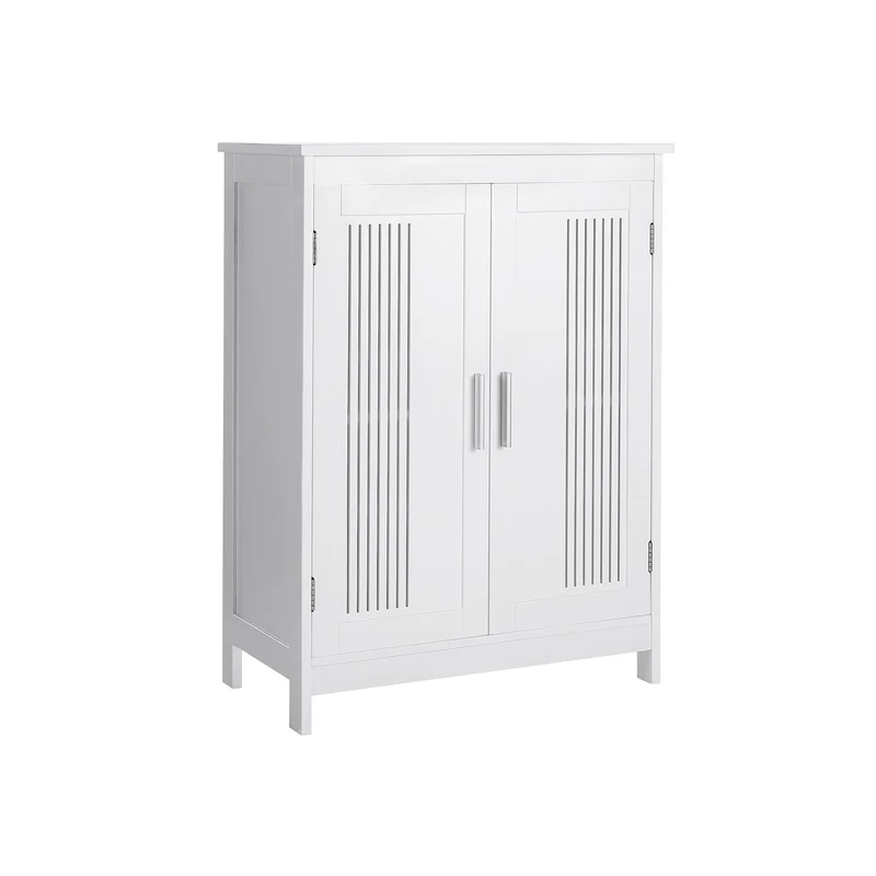 Meuble de rangement blanc mat
