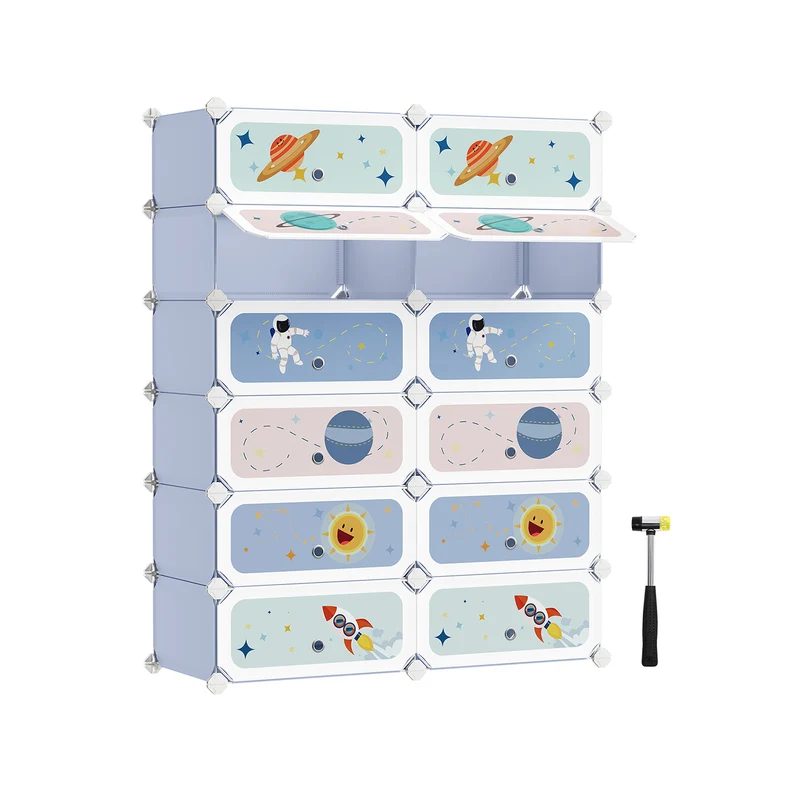 Étagère à chaussures modulable enfants