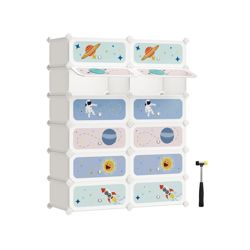 Étagère à chaussures modulable enfants