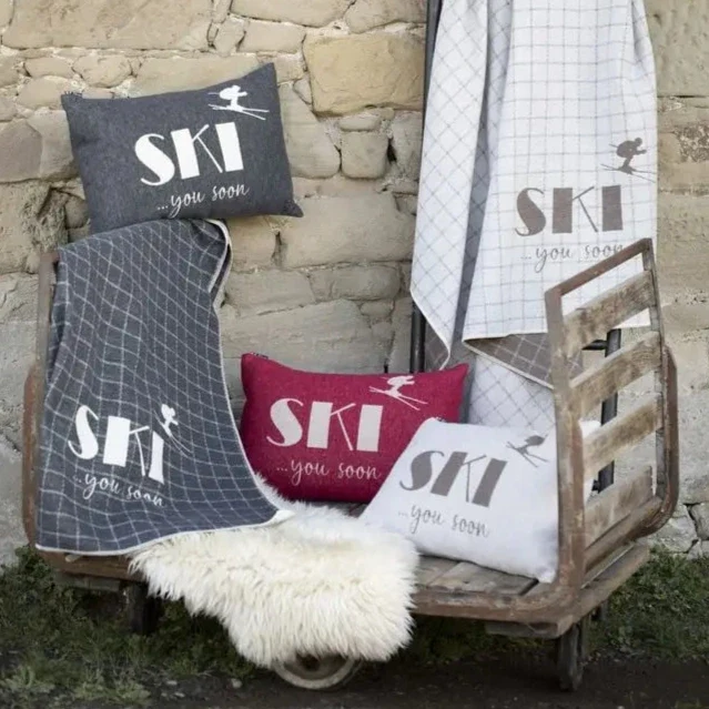 COUSSIN SKI YOU SOON ROUGE