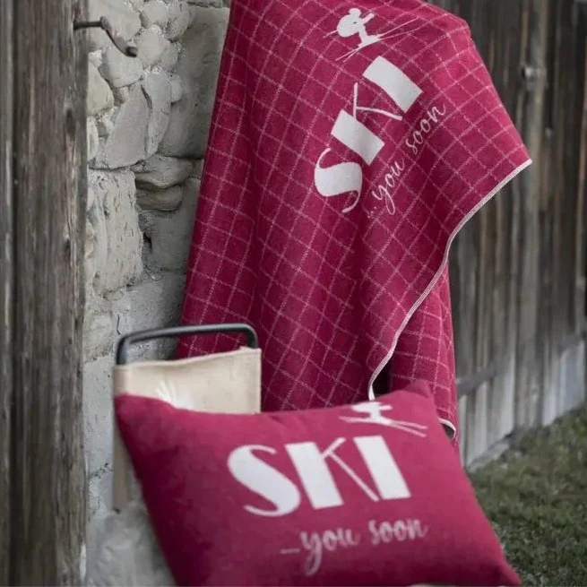 COUSSIN SKI YOU SOON ROUGE