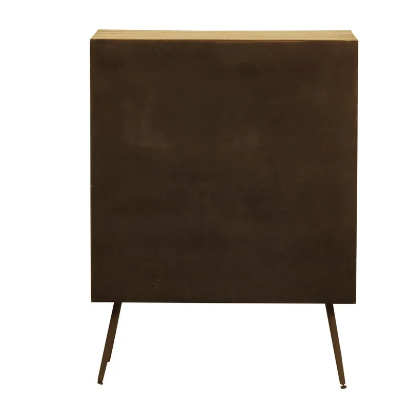 Commode teck recyclé 4 tiroirs