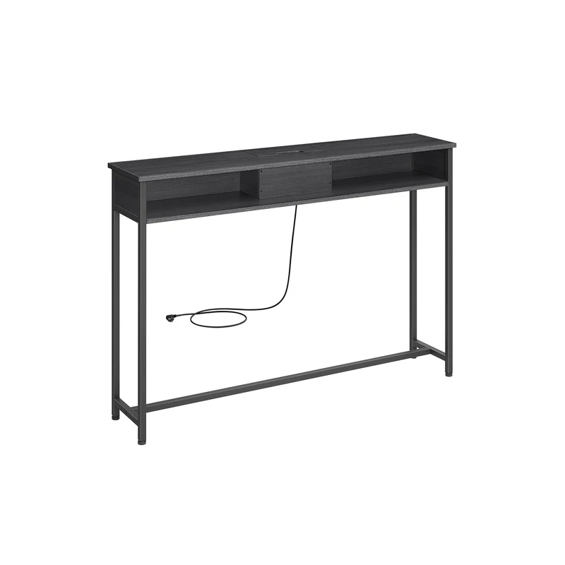 Table console avec multiprise