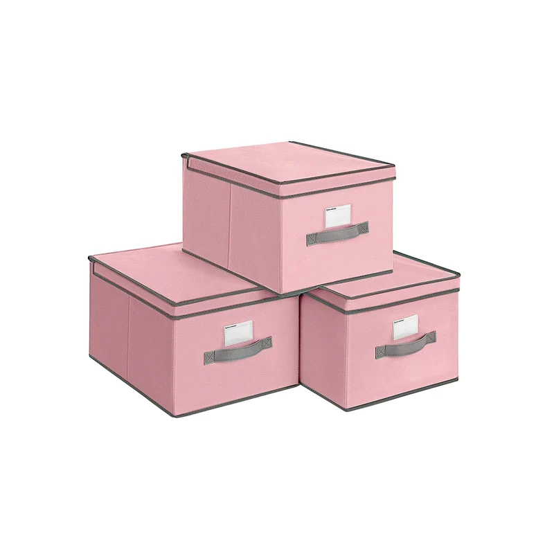 3 Boîtes de rangement pliable