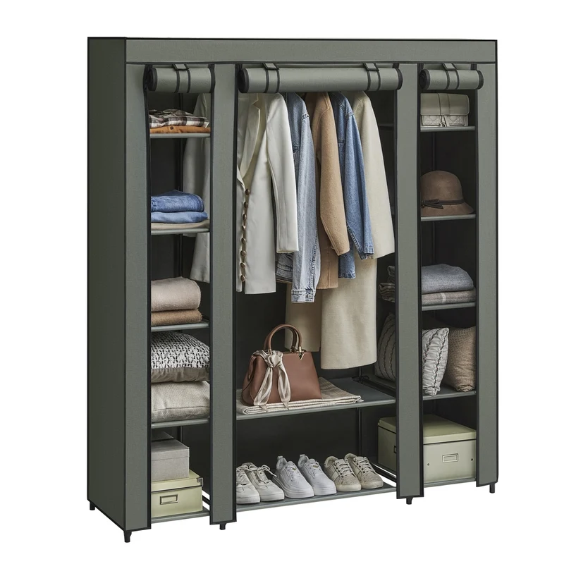 Armoire de rangement avec housse