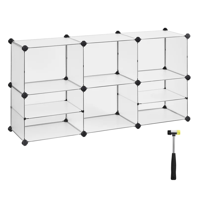 Meuble modulable blanc