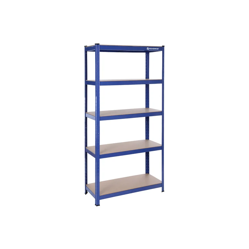 Étagère 150 x 75 x 30 cm bleu