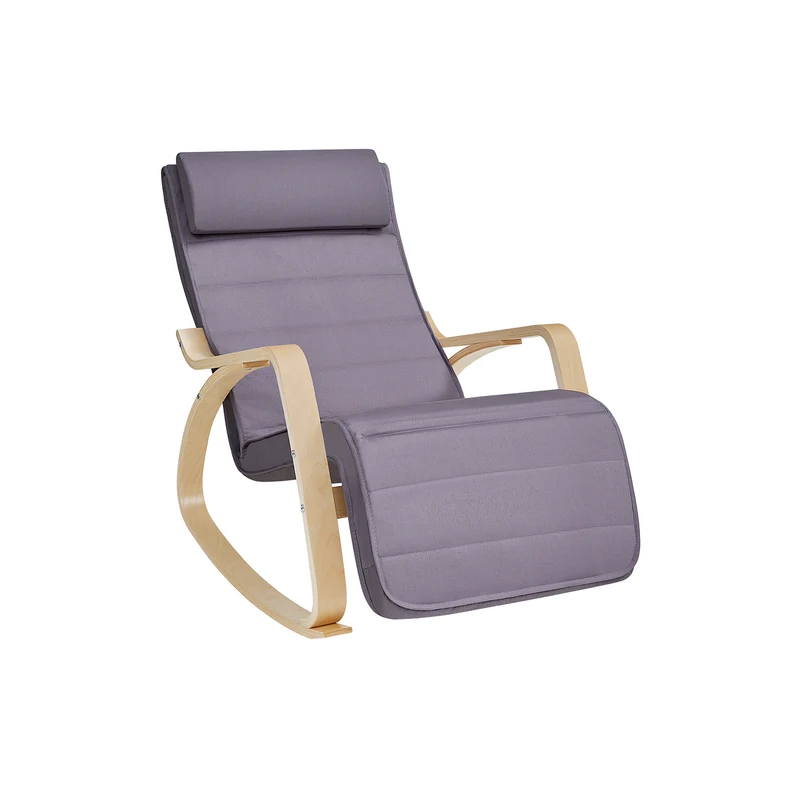 Fauteuil à bascule réglable sur 5 niveaux