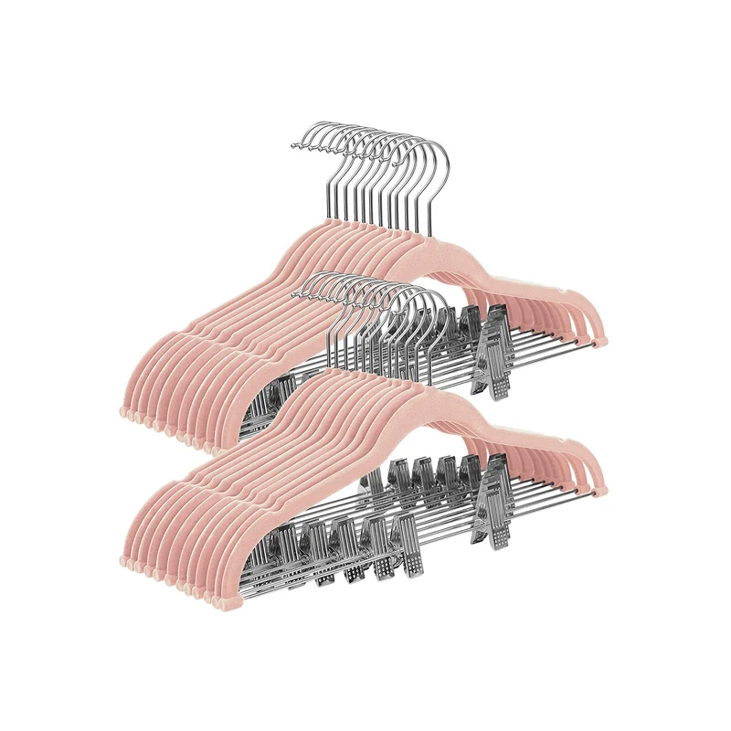 Cintres antiglisses avec pinces
