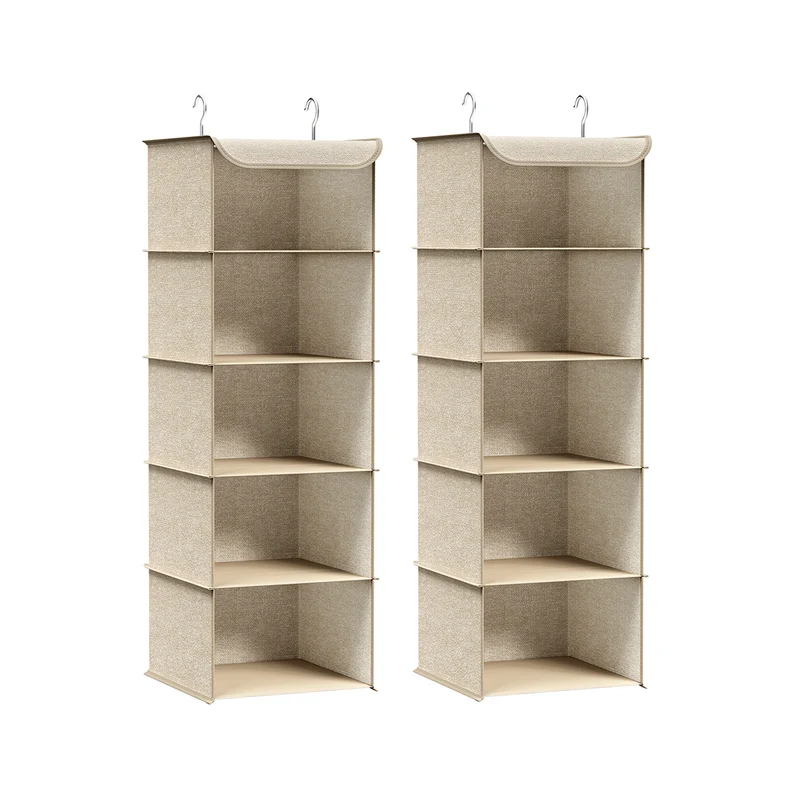 Étagère suspendue en tissu pliable