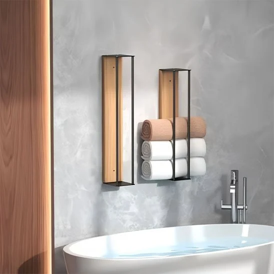 Porte serviette mural | Élégance