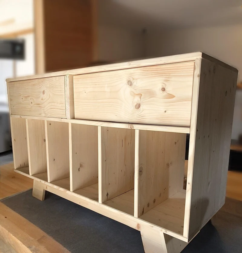 Meuble de rangement Vinyle sur mesure - Faroe