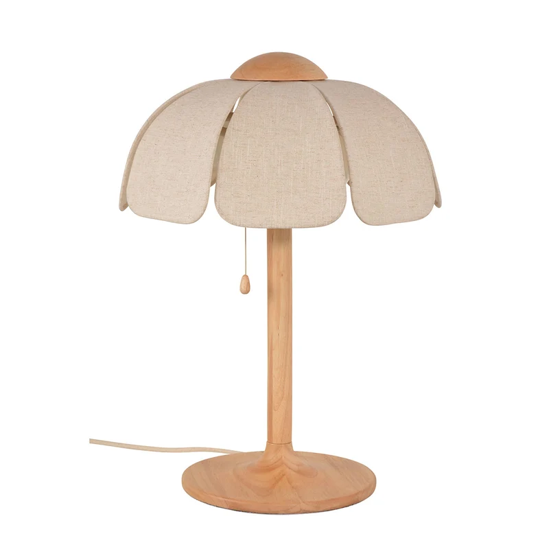 LAMPE À POSER COQUILLAGE - LIN