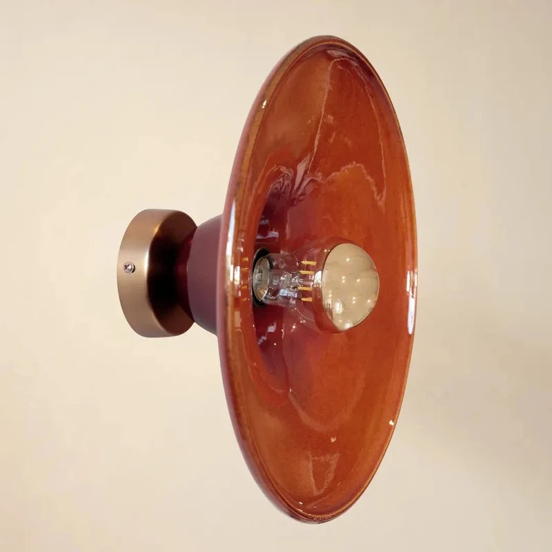 APPLIQUE ÉMAILLÉE - TERRE BRÛLÉE