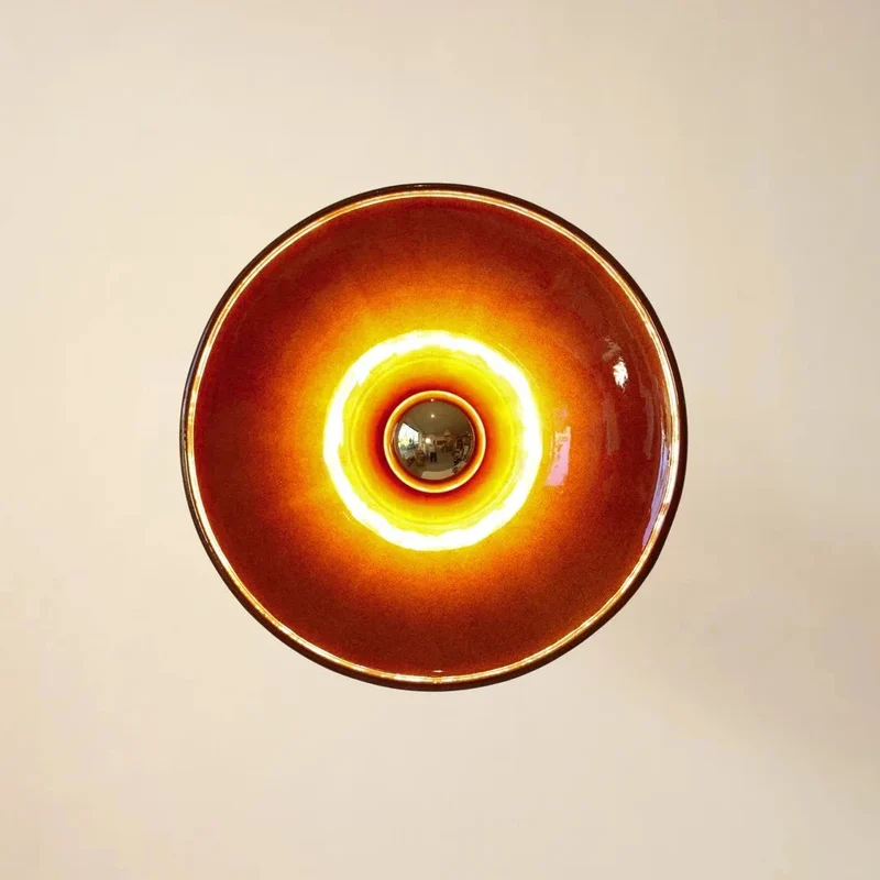 APPLIQUE ÉMAILLÉE - TERRE BRÛLÉE