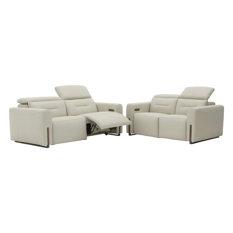 Sofa condo inclinable motorisé en cuir - Première 2216
