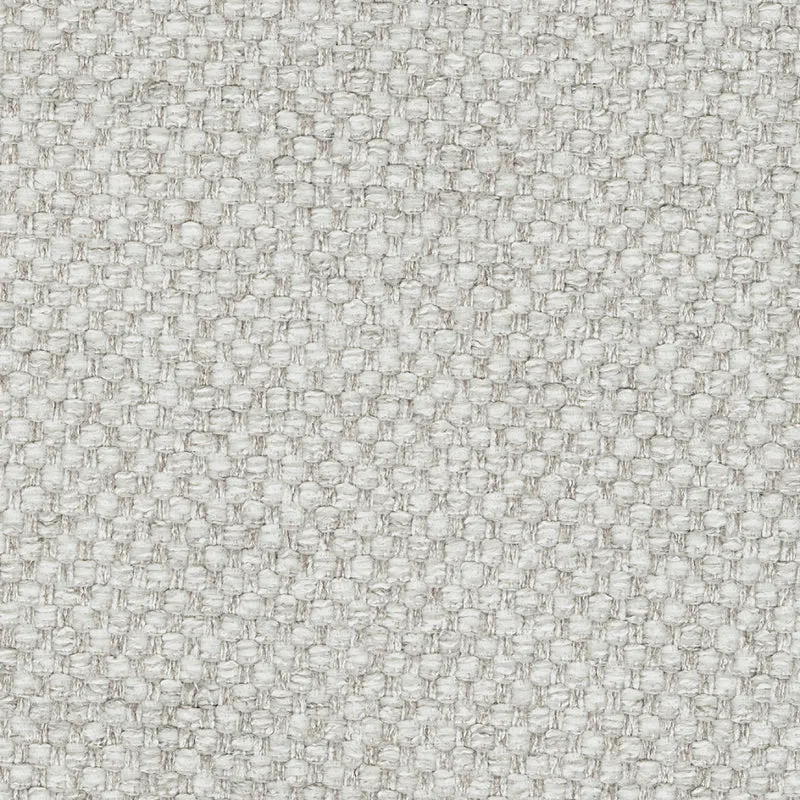 Causeuse en tissu texturé blanc avec coussins - Maitelynn